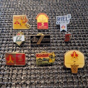 Jeux Canada Games 89 Collector Pins Lot